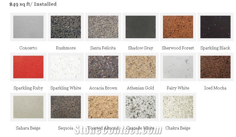 Q Premium Natural Quartz Stone Countertop