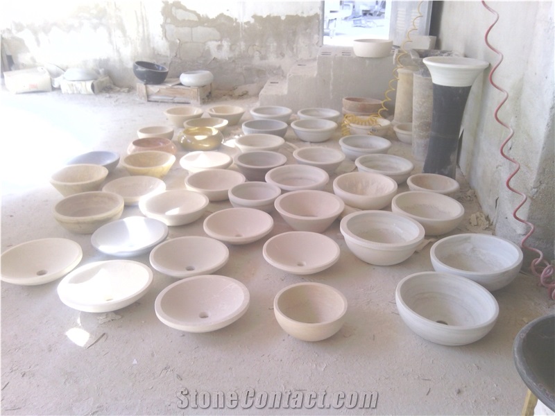Bathrooms Round Sink, Basins