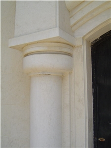 Baschioi Beige Limestone Mausoleum, Columbarium