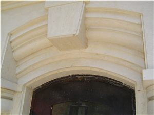 Baschioi Beige Limestone Mausoleum, Columbarium
