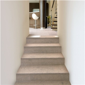 Grey Limestone - Transylvania Gray, Transilvania Grey Limestone Stairs,Steps