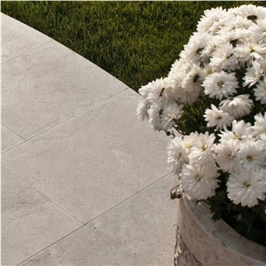Transylvania Silver Honed Limestone Flooring Tiles, Transilvania Bicolor Limestone Slabs & Tiles