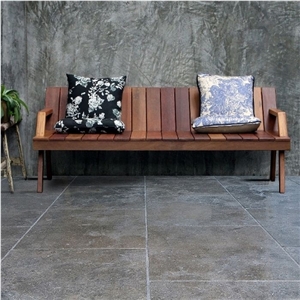 Transylvania V Gray Dark, Grey Limestone Tiles, Romania Grey Limestone
