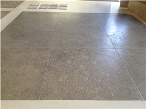 Transylvania V Gray Dark, Grey Limestone Tiles, Romania Grey Limestone