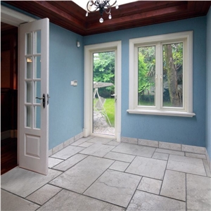 Transylvania V Gray Light - Grey Limestone Tiles