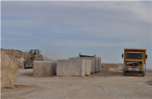 Sivas Classic Travertine Quarry, Blocks