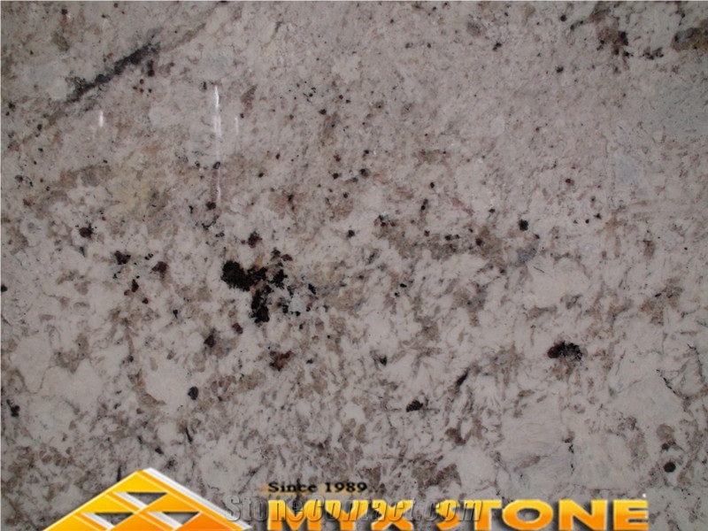 Giallo Crystal Bianco Antico Brazial Slab, Giallo Crystal Granite Slabs