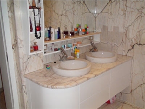 Golden Spider Marble Vanity Top, Golden Spider Yellow Marble Vanity Top Golden Spider Marble Vanity Top, Golden Spider Yellow Marble Vanity Top
