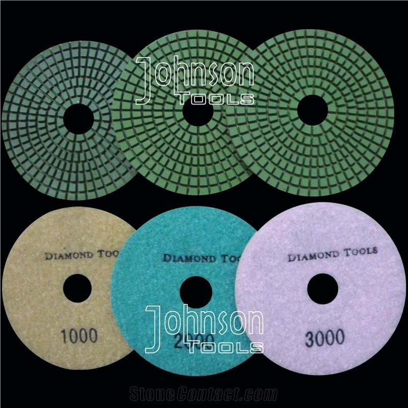100mm Diamond Polishing Pad: Wet Polishing Pad