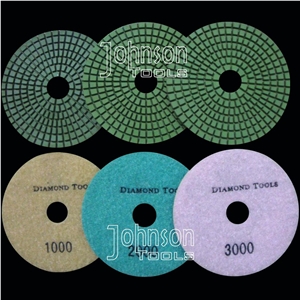 100mm Diamond Polishing Pad: Wet Polishing Pad