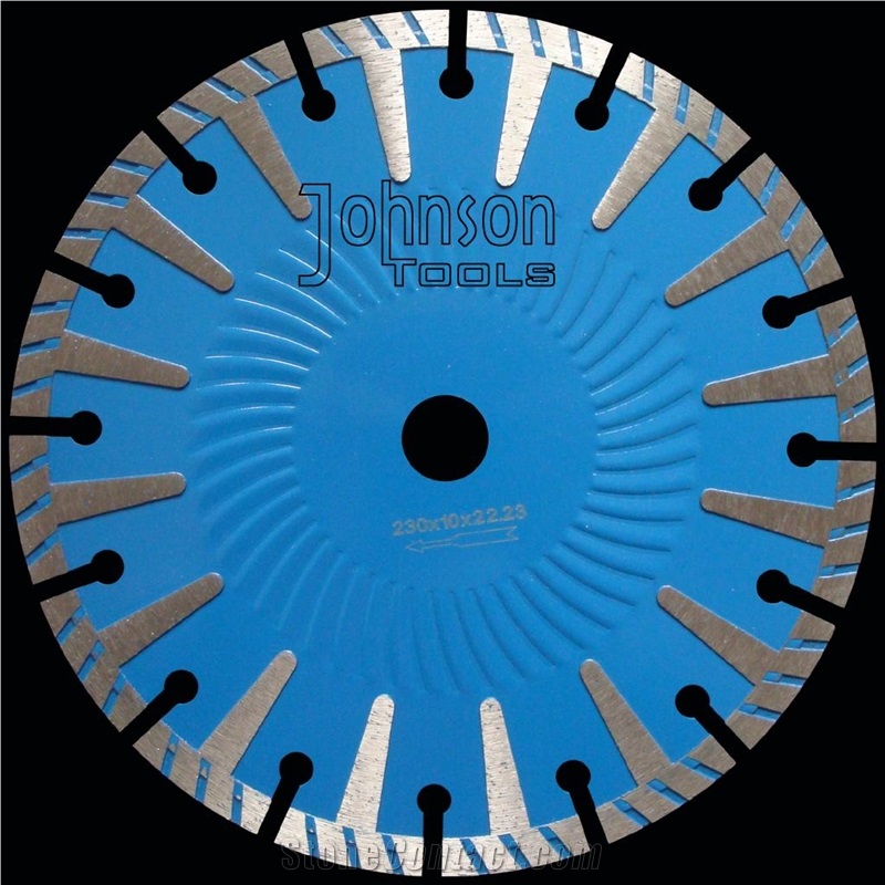 Diamond Saw Blade:230mm Sintered T Shape Segmented