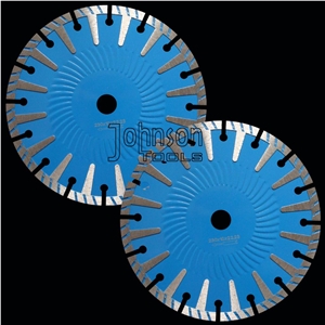 Diamond Saw Blade:230mm Sintered T Shape Segmented