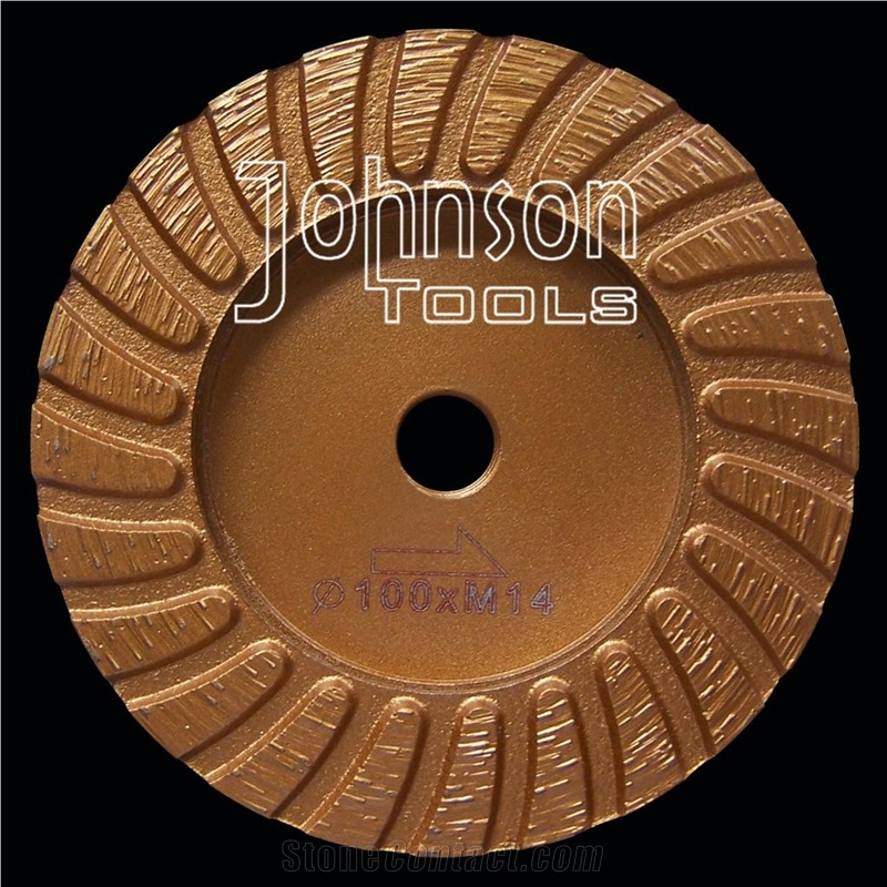 Diamond Tool:105mm Diamond Turbo Cup Wheel