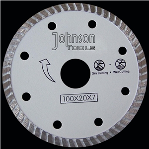 Diamond Tool:105mm Sintered Turbo Saw Blade