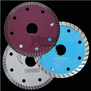 Diamond Tool:105mm Sintered Turbo Saw Blade