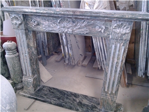 Fireplace,Green Jadeite Granite C3 Fireplace Fireplace,Green Jadeite Granite C3 Fireplace