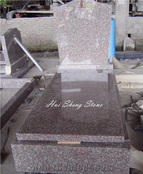 G664 Granite Monument &Tombstone, Red Granite