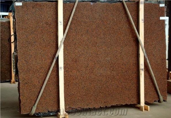 Capao Bonito Granite Slabs, Brazil Red Granite