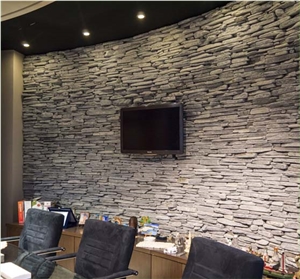 Fileti Antique Kavalas, Kavala Grey Quartzite Wall Stone