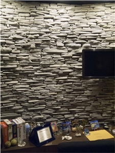 Fileti Antique Kavalas, Kavala Grey Quartzite Wall Stone