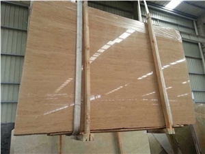 Armenia Gold Travertine Tiles Slabs Polished Yellow Travertino Wall Cladding Floor Covering Pattern Swimming Pool Surround