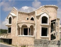Jerusalem Ivory Limestone Wall Cladding, Jerusalem Ivory Beige Limestone Wall