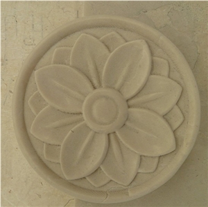 3D Cream Beige Marble Wall Panel