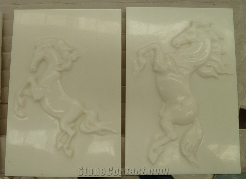 Natural Onyx 3d Feature Building Wall Tile, White Onyx Wall