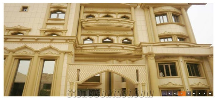 Kota Honey Limestone Facade, Kota Honey Yellow Limestone Facade