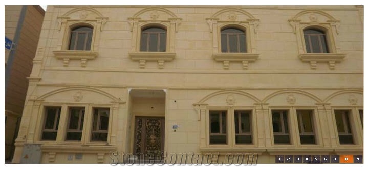 Kota Honey Limestone Facade, Kota Honey Yellow Limestone Facade