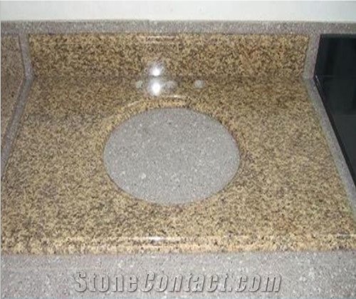 G682 Sunset Gold Granite Countertop