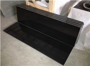 Mongolia Black Basalt Steps, Stairs, Risers