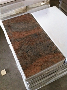 Polished Indian Multicolor Red Granite Tiles,Slab