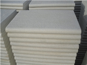 China White Quartzite Pool Coping Deck Pavers /Swimming Pool Decks