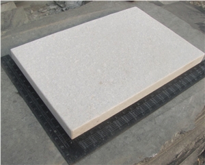 Super White Quartzite Flamed Surface