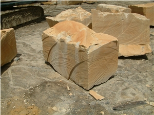 Aussie Gold Sandstone Blocks, Australia Beige Sandstone
