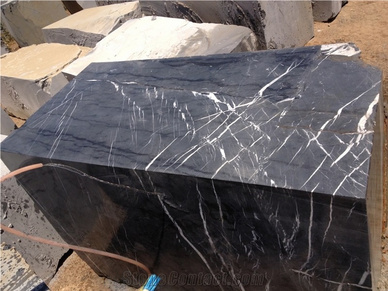 Black Spinel Marble Blocks