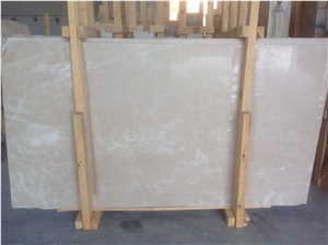 Moonstone Cream Cloudy Marble Slabs, Turkey Beige Marble