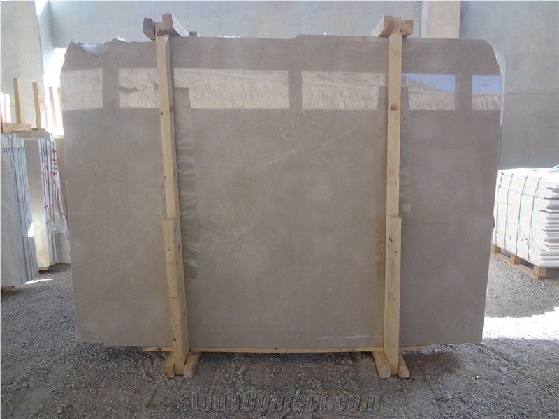 Moonstone Cream Cloudy Marble Slabs, Turkey Beige Marble