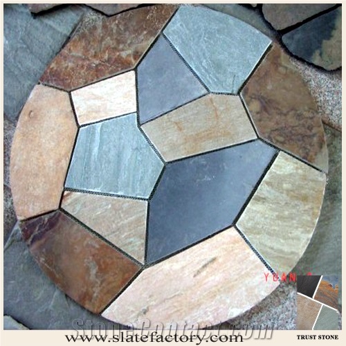 Flagstone Pavement, Slate Flagstone Pattern