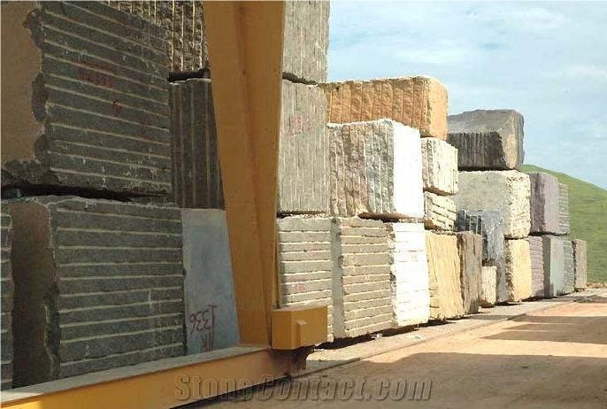 Verde Ubatuba Granite Blocks, Brazil Green Granite