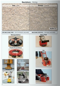 Bush Hammer Tools for Portable Machines