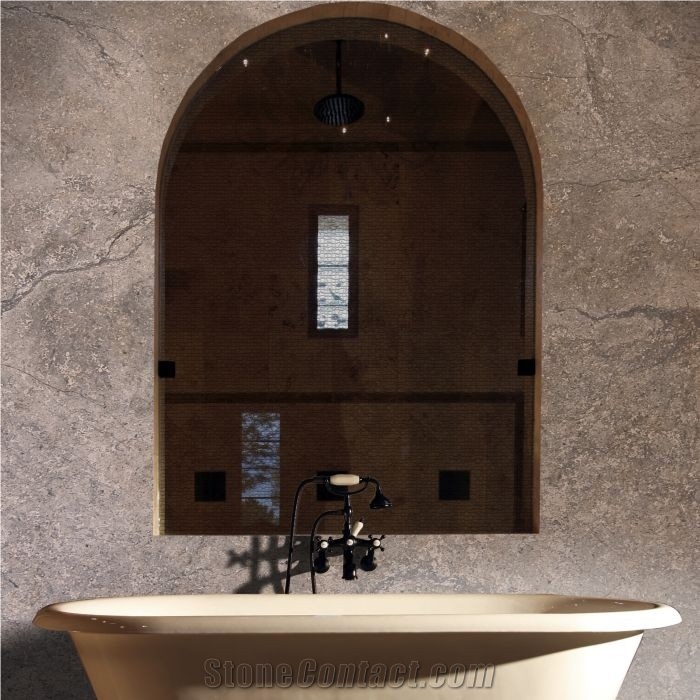 Transylvania V Gray Grey Limestone Slabs & Tiles