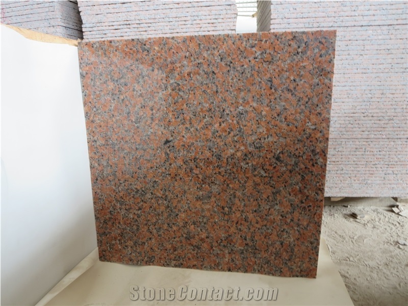 G562 Granite 60x60x1.5 Polished Tiles, China Red Granite
