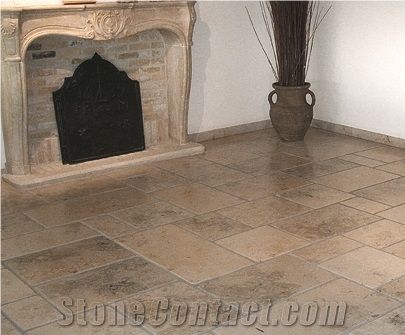 Jura Graugelb Limestone Pattern, Germany Beige Limestone