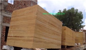 Woodstone Blocks, Wooden Sandstone Blocks, Sandstone Blocks, Golden Teakwood Sandstone