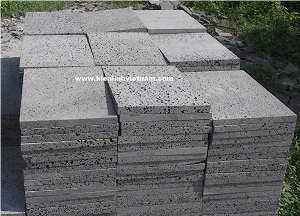 Vietnam Natural Laterite Stone- Basalt Stone - Lava Stone Machine Cut Cheap Price, Basalt Tiles
