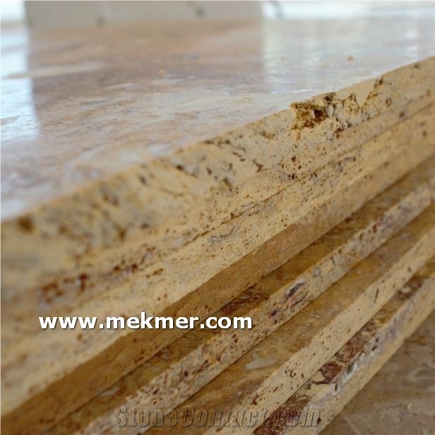 Yellow Travertine Tiles