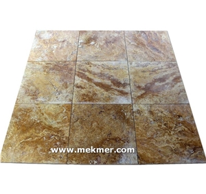 Yellow Travertine Tiles
