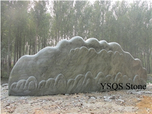 Beautiful Garden Stone, Green Granite Garden Stone Beautiful Garden Stone, Green Granite Garden Stone